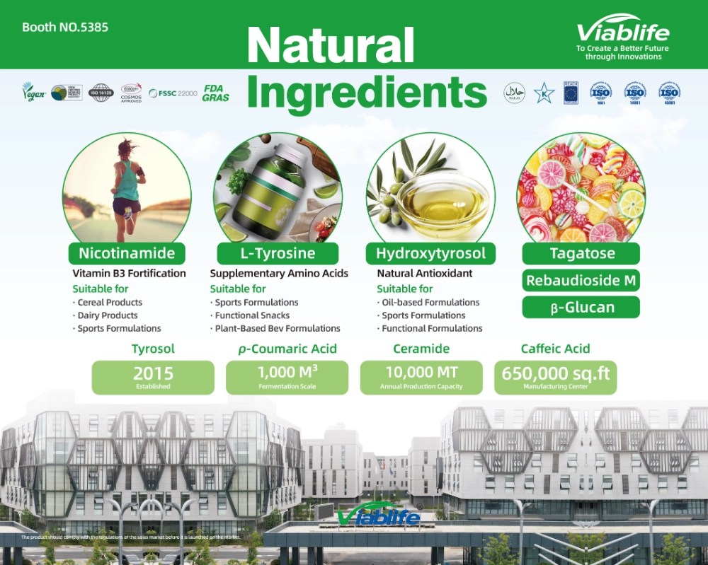 Viablife से विशेष प्राकृतिक सामग्री Featured Natural Ingredients from Viablife