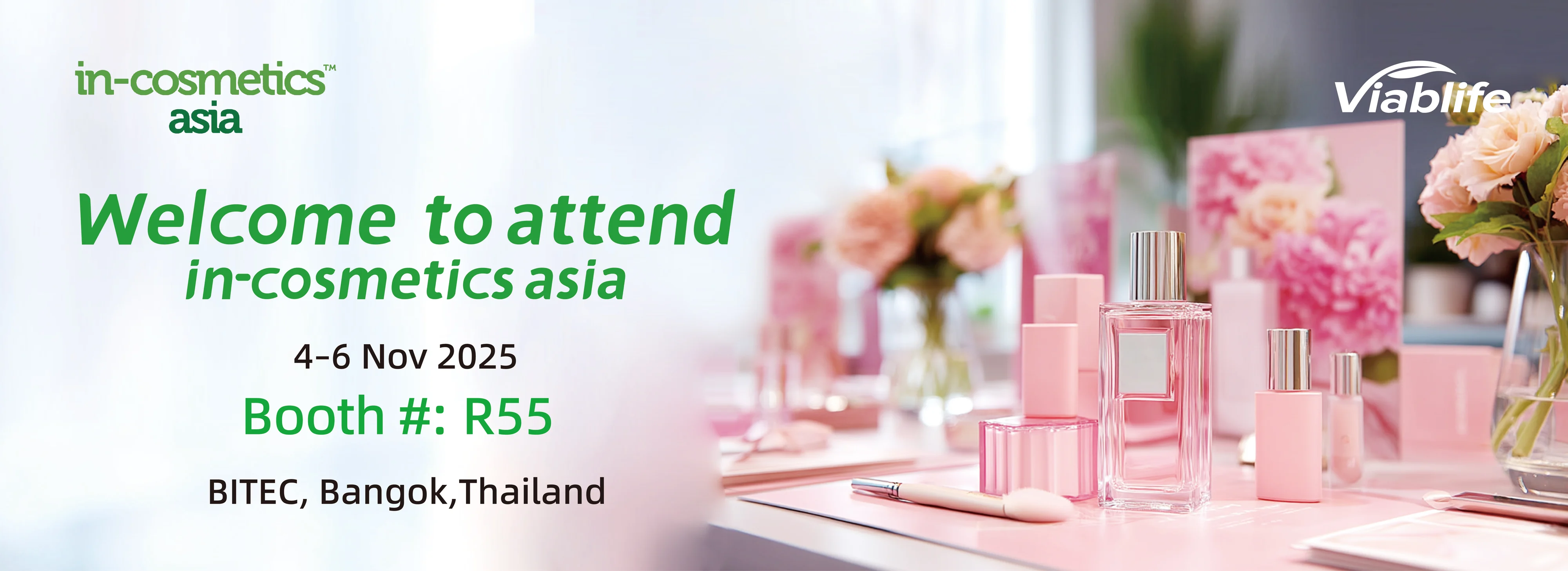 इन-कॉस्मेटिक्स एशिया 2025 in-cosmetics Asia 2025